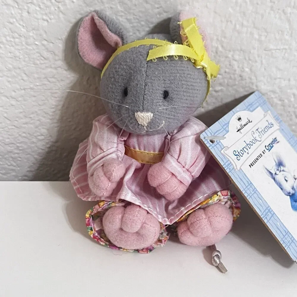 Vintage Hallmark Crayola Storybook Friends Mitzi Mouse w/Tags 4